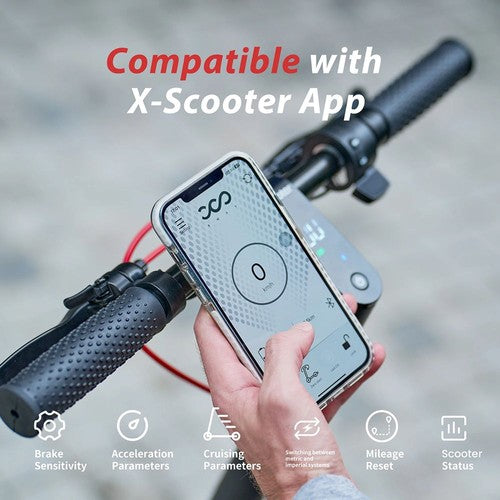 iScooter W8 sähköpotkulauta 500 W moottori 48 V 10,4 Ah