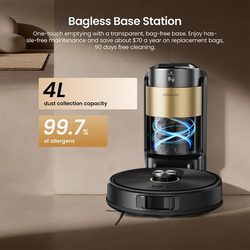 Proscenic Q20 Plus robottipölynimuri ja -moppi 10000Pa